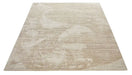 Nourison dune du 155 beige Beige Living Room  Rug.
