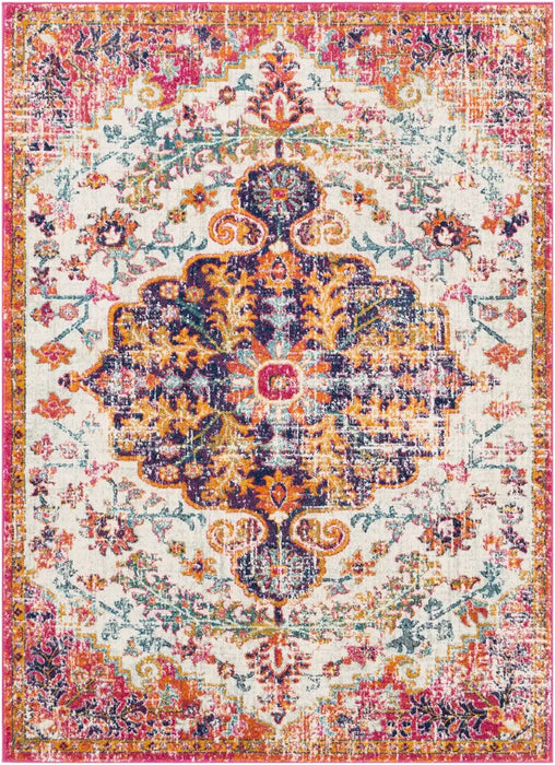 Surya hap eleanor 1066 orange Multicoloured Living Room Moroccan Rug.
