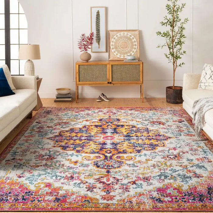 Surya hap eleanor 1066 orange Multicoloured Living Room Moroccan Rug.