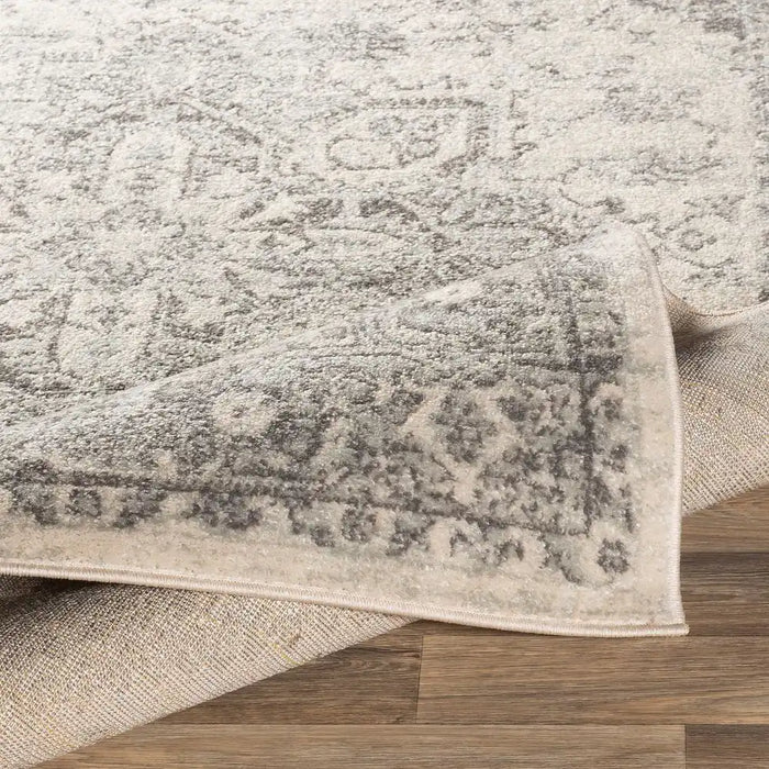 Surya che farah 2312 grey Grey Living Room Moroccan Rug.