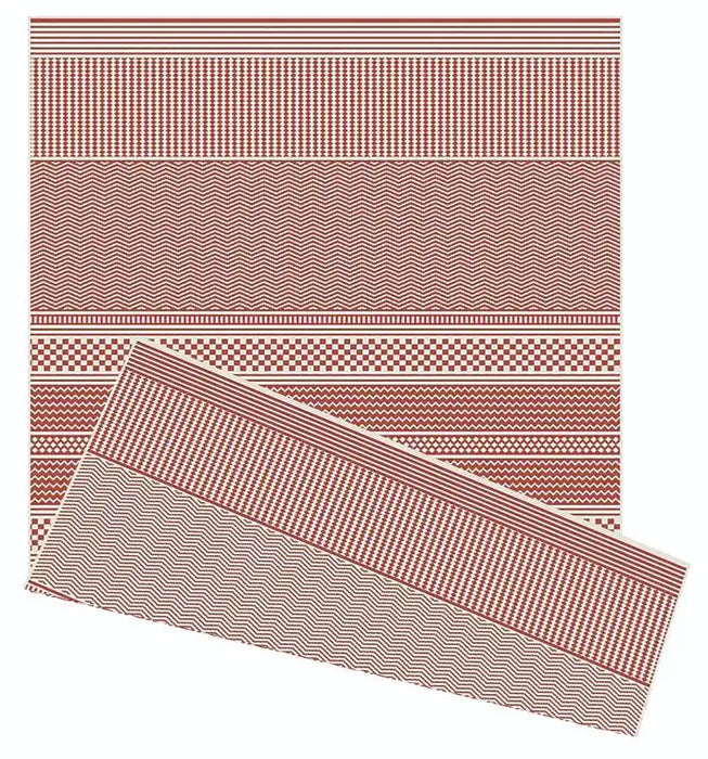 Likewise Matting duo weave indoor outdoor fine weave rust Orange Outdoor  Flat Weave Rug.