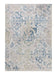 Origins washable soho floence multi Blue, Ivory, Multicoloured Living Room Geometric Rug.
