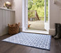 Turtle Mat turtle designs 5 flowerfields grey Grey Kitchen  Doormat Rug.