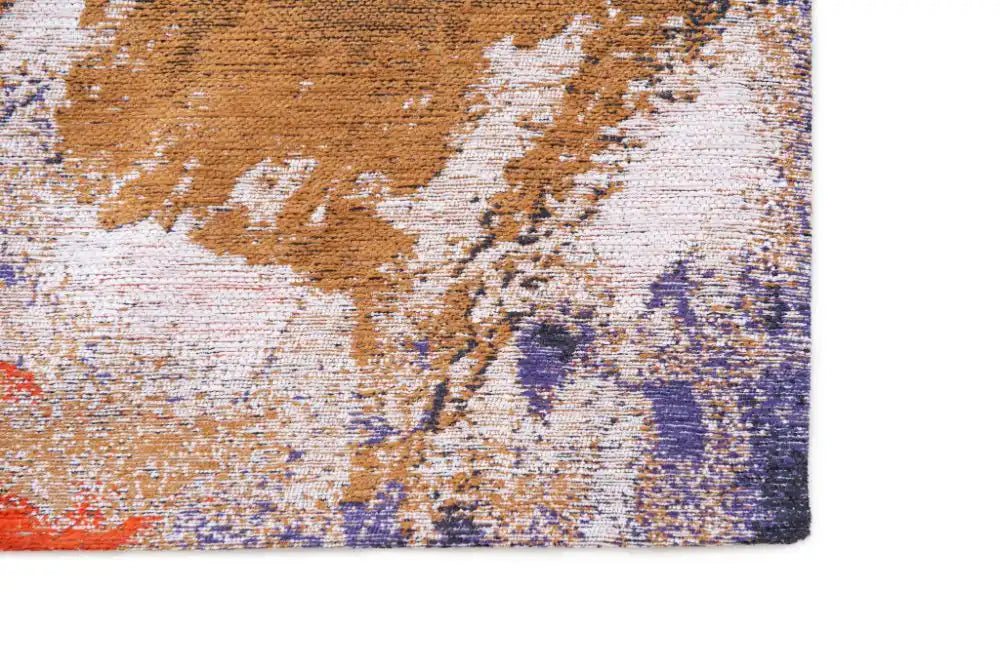 Louis de Poortere fresque fresque purple game Purple, Multicoloured Living Room  Rug.