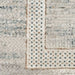 Nourison glitz gl07 ivory multi Ivory, Multicoloured Living Room Geometric Rug.