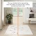 Nourison glitz glz04 ivory multicolour Ivory Living Room Geometric Rug.