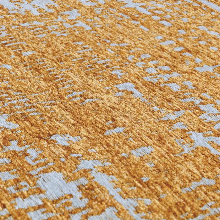 Asiatic beau gold Yellow Living Room Flat Weave Rug.