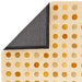 Asiatic dotty gold Brown, Yellow, Beige, Multicoloured, Orange Living Room Wool Rug.