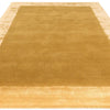 Asiatic ascot gold Yellow Living Room Wool Rug.