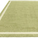 Asiatic albi green Green Living Room Wool Rug.