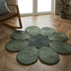 Esselle spinningfields green Green Living Room Natural Fibre Rug.
