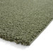 Think Rugs bali green Green Living Room Shaggy Rug.