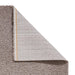Think Rugs bali grey Grey Living Room Shaggy Rug.