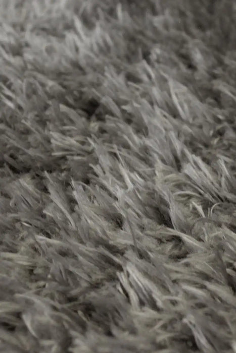 Homemaker lagom grey Grey Living Room Shaggy Rug.