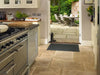 Turtle Mat multi grip grey Grey Kitchen  Washable Rug.