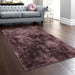 HMC whisper hmc grey Grey Living Room Shaggy Rug.