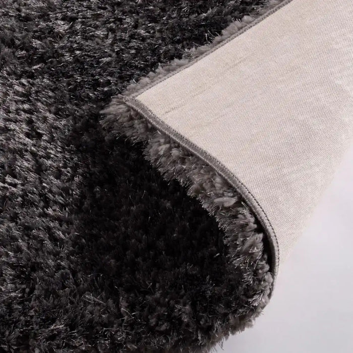 Esselle sophia shaggy grey Grey Living Room Shaggy Rug.