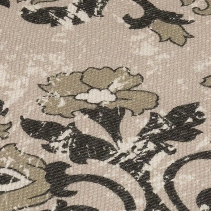 Esselle kew antique indoor outdoors grey Grey Living Room Washable Rug.