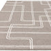 Asiatic ada grey Grey Living Room Wool Rug.