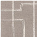 Asiatic ada grey Grey Living Room Wool Rug.
