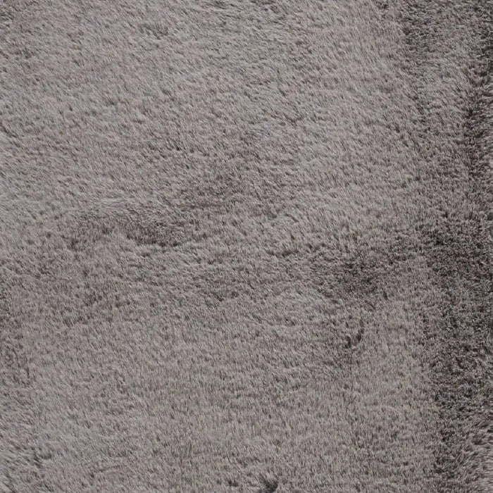 Think Rugs super teddy sheepskin grey Grey Living Room Shaggy Rug.