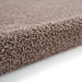 Think Rugs bali grey Grey Living Room Shaggy Rug.