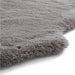 Think Rugs super teddy sheepskin grey Grey Living Room Shaggy Rug.