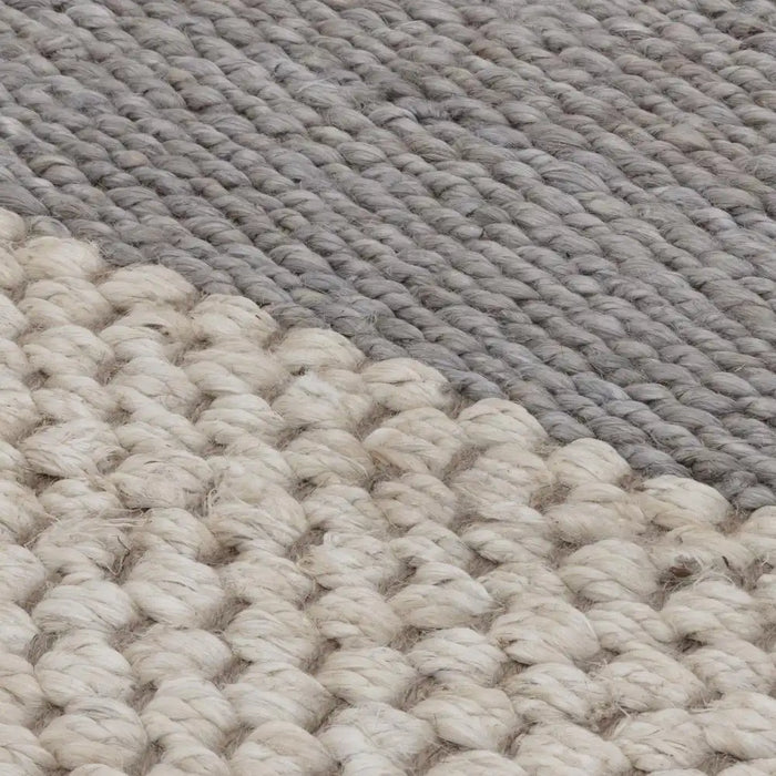 Asiatic cedar grey natural Grey, Beige Living Room Natural Fibre Rug.