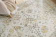 Origins vogue grey ochre Grey, Yellow Living Room  Rug.