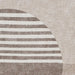 Think Rugs whisper think washable h1067 beige Beige Living Room Washable Rug.