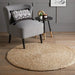 Esselle altrincham reverseable heaton circle woven jute Beige Living Room Natural Fibre Rug.