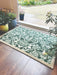 My Mats nylon indoor heritage green Green Kitchen  Washable Rug.
