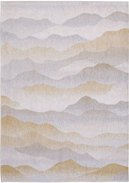 Louis de Poortere himalaya himalaya summer Beige, Ivory, Cream Living Room  Rug.