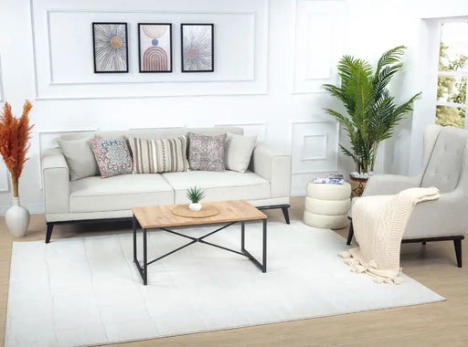 Surya feu hope 2314 white Ivory Living Room  Rug.