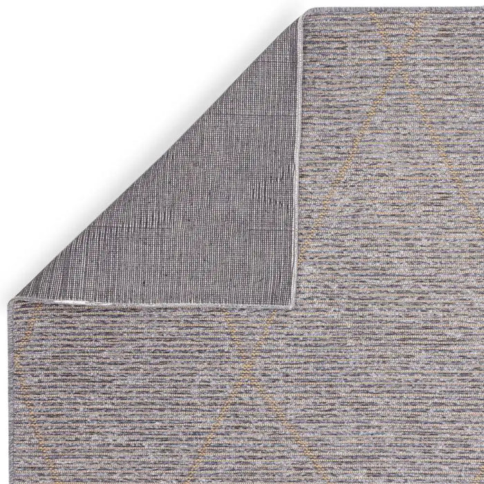 Asiatic mulberry ice blue Blue Living Room  Rug.