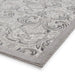 Think Rugs laurence llewelyn bowen imperial silver Grey Living Room Floral Rug.