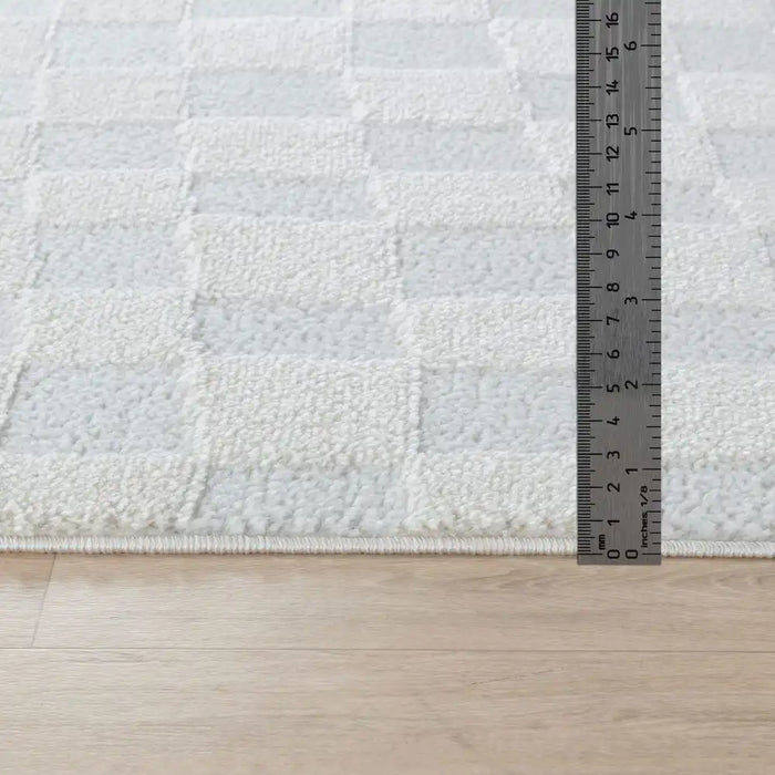 Surya feu irina 2306 white Cream Living Room  Rug.