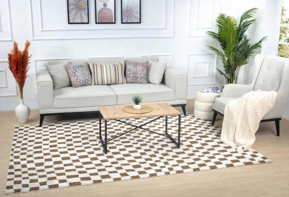 Surya feu irina 2317 brown Beige, Cream Living Room  Rug.