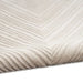 Calvin Klein ck024 irradiant irr02 ivory Ivory Living Room Geometric Rug.