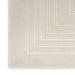Calvin Klein ck024 irradiant irr02 ivory Ivory Living Room Geometric Rug.