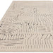 Asiatic valley ivory charcoal route Grey, Ivory Living Room Geometric Rug.