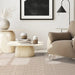 Asiatic asra ivory Ivory Living Room Wool Rug.