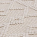 Asiatic asra ivory Ivory Living Room Wool Rug.