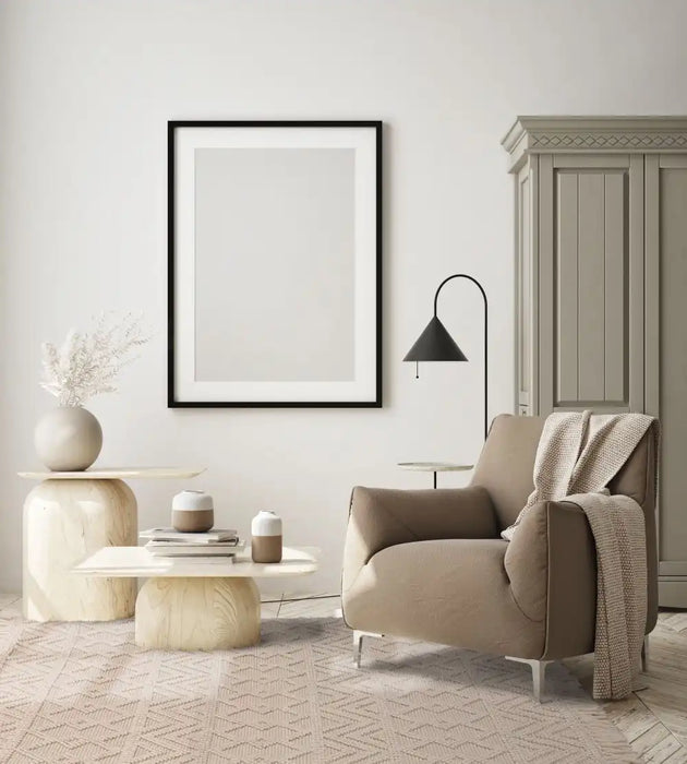 Asiatic asra ivory Ivory Living Room Wool Rug.