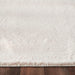 Origins washable faux fur ivory Ivory Living Room Shaggy Rug.