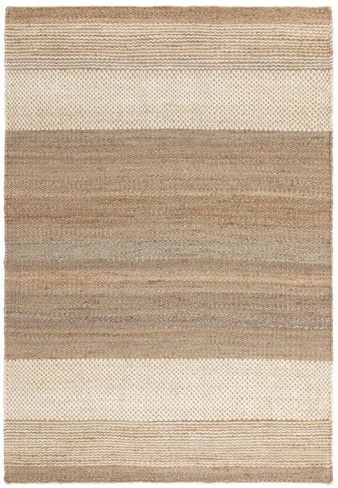 Asiatic cedar ivory natural Beige, Ivory Living Room Natural Fibre Rug.