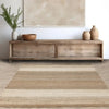 Asiatic cedar ivory natural Beige, Ivory Living Room Natural Fibre Rug.