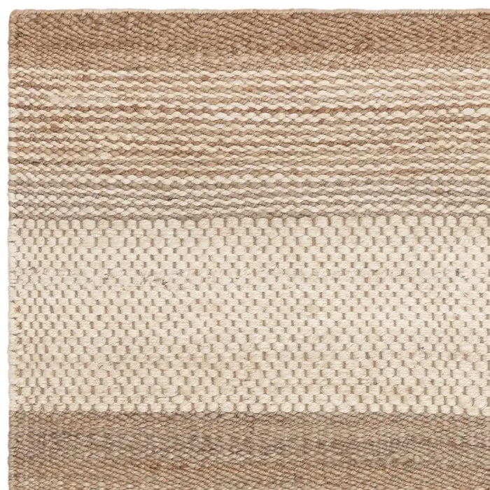 Asiatic cedar ivory natural Beige, Ivory Living Room Natural Fibre Rug.