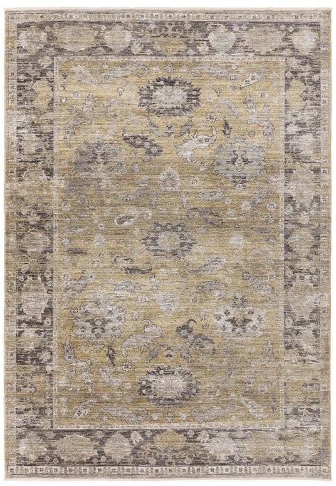 Asiatic jasper ja06 yellow gold Yellow Living Room  Rug.