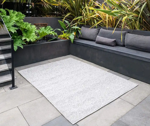Woven Edge dreamweaver jack frost grey Grey Living Room  Rug.